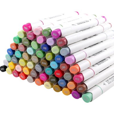 Smooth Art Marker Pen 36 Colors Pen Set Watercolor Art Markers With Two-sided Tips